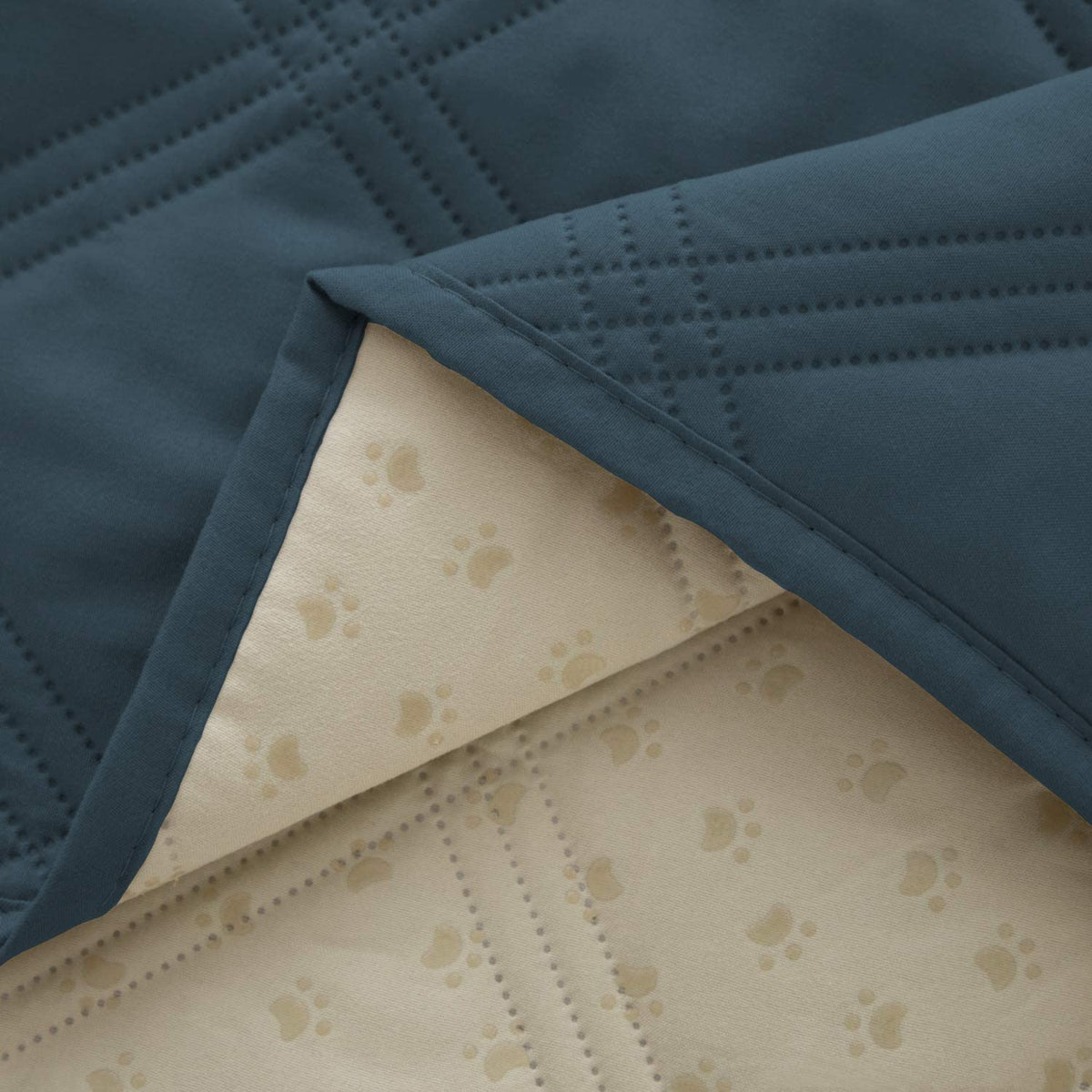 Premium Waterproof Dog Bed Cover and Pet Blanket with Non-Slip Backing for Furniture and Upholstery