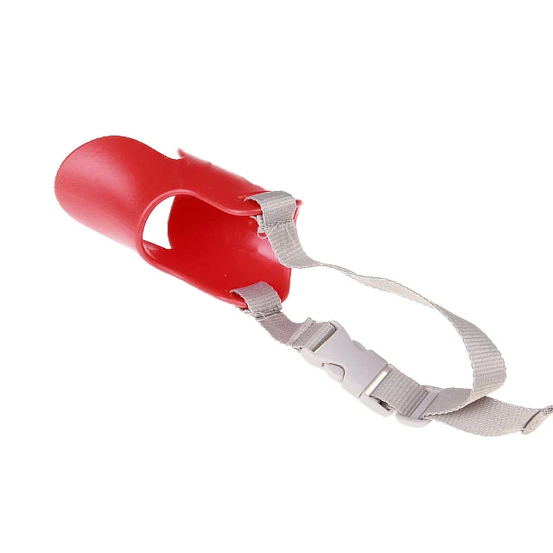 Adjustable Silicone Dog Muzzle for Bark Control and Bite Prevention - Suitable for Small to Large Breeds