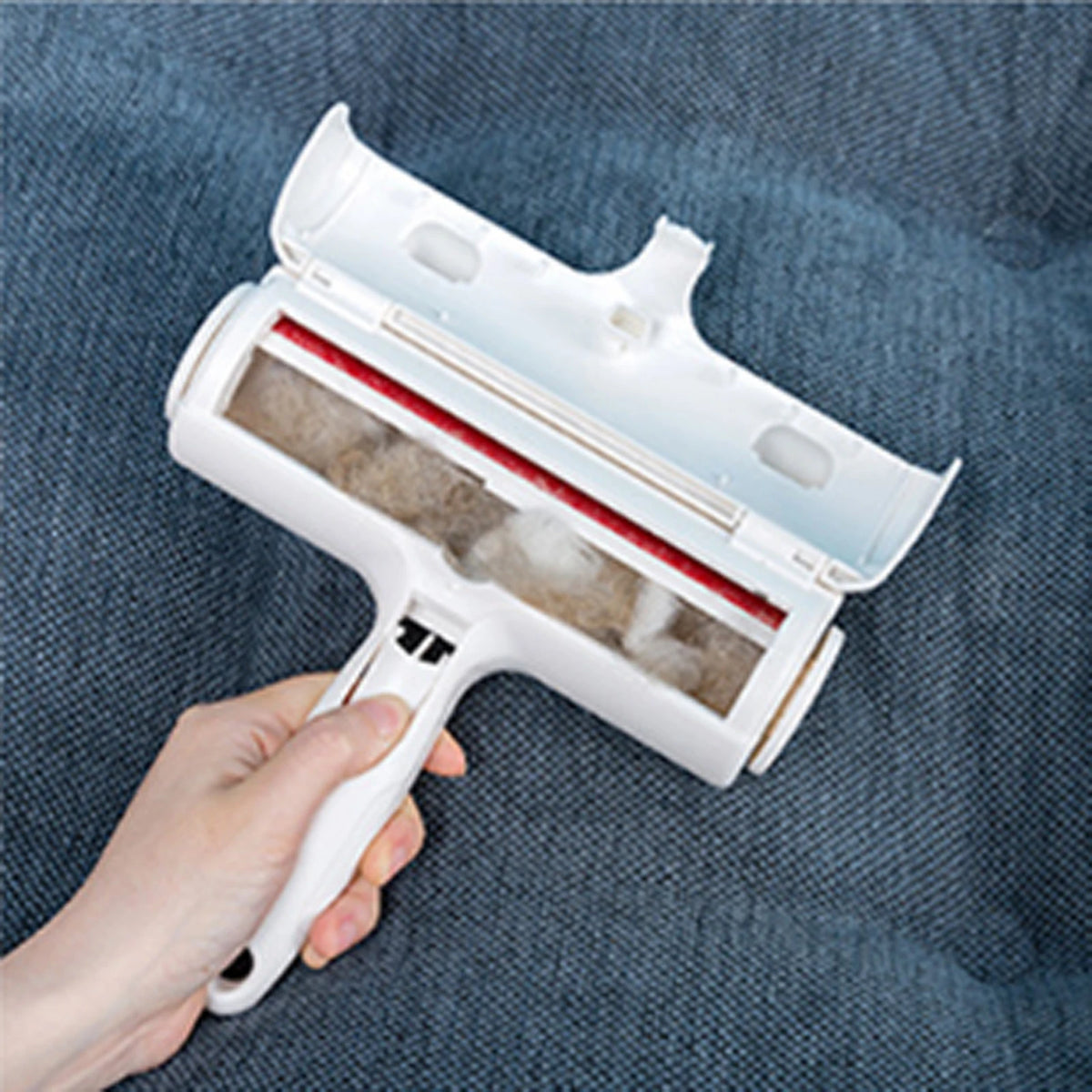 Reusable Pet Hair Remover Roller for Furniture, Carpets, and Clothing - Portable Tool for Effective Fur Removal from Cats and Dogs