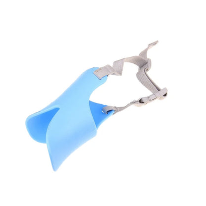 Adjustable Silicone Dog Muzzle for Bark Control and Bite Prevention - Suitable for Small to Large Breeds