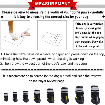 Canine Protective Footwear for Extreme Weather and High Temperatures