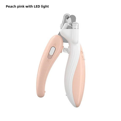 Professional Electric Pet Nail Clippers with LED Light for Dogs and Cats - Effortless Nail Trimming and Grooming Supplies