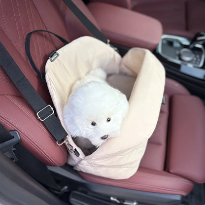 Pet Travel Carrier for Cats and Dogs - Versatile Car Seat Protection and Shoulder Handbag
