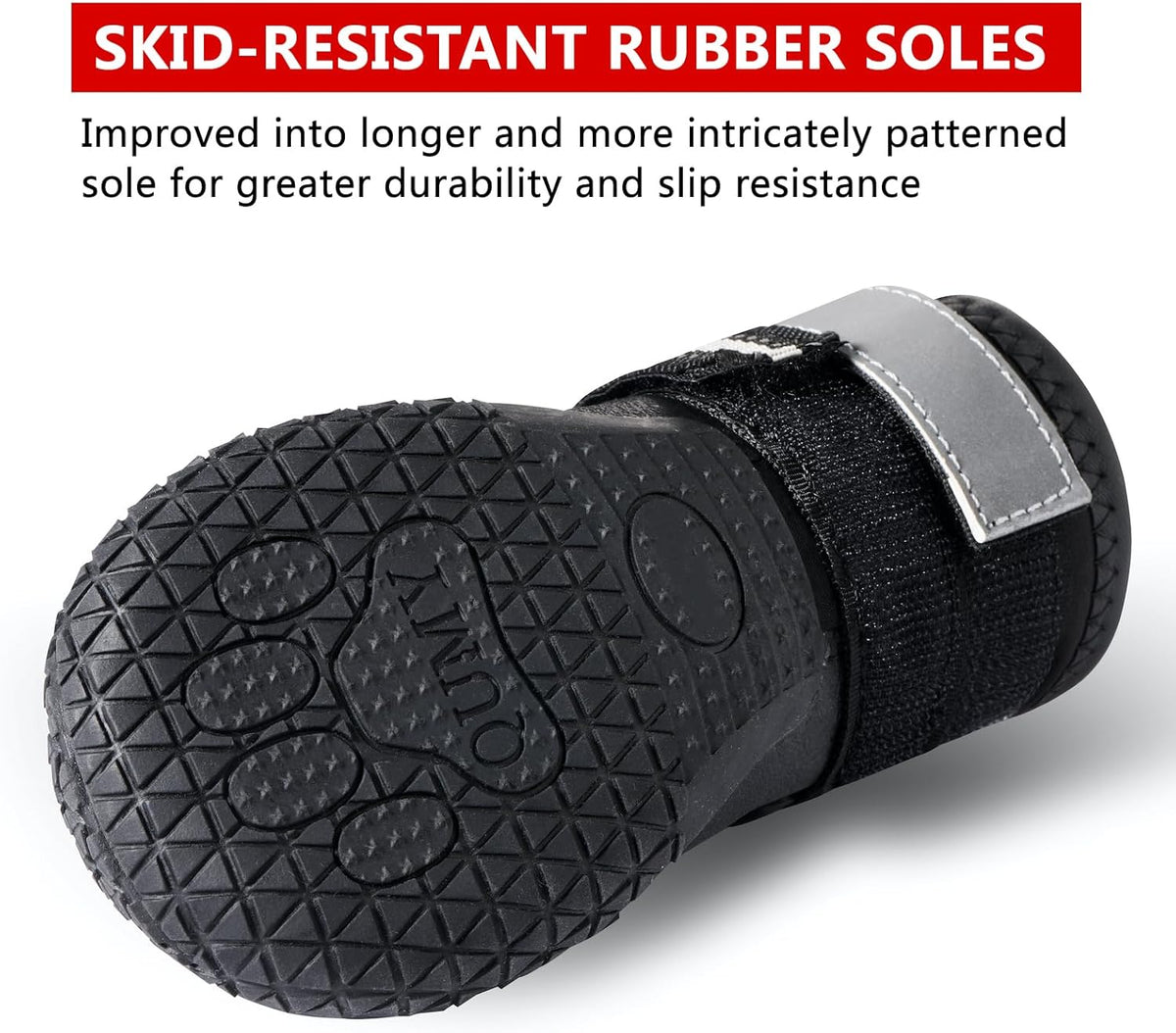 Canine Protective Footwear for Extreme Weather and High Temperatures