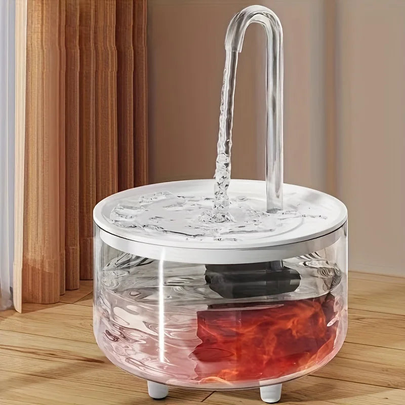 Automatic Pet Water Fountain with Filtration System - USB Electric Silent Drinking Dispenser for Cats