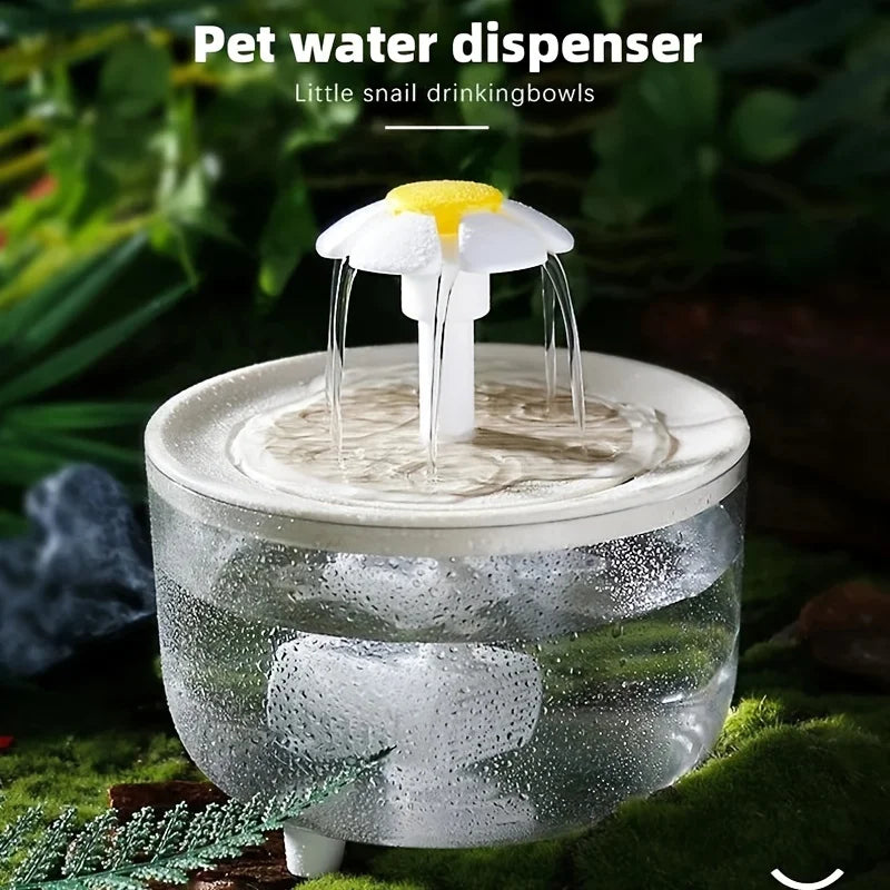 Automatic Pet Water Fountain with Filtration System - USB Electric Silent Drinking Dispenser for Cats
