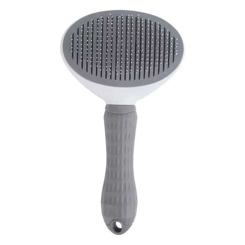 Self-Cleaning Pet Brush and Comb for Dogs and Cats - Grooming and Dematting Tool