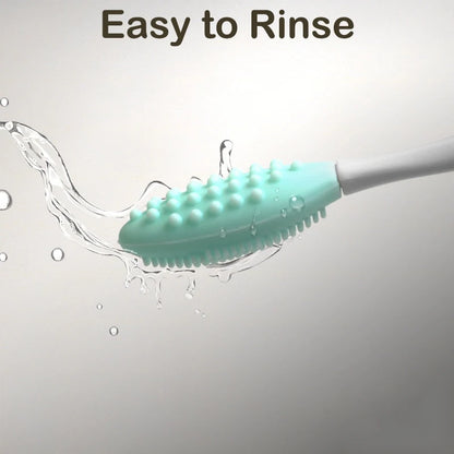 Professional Cat Grooming Brush for Chin Acne Treatment - Soft Silicone Exfoliating Scraper