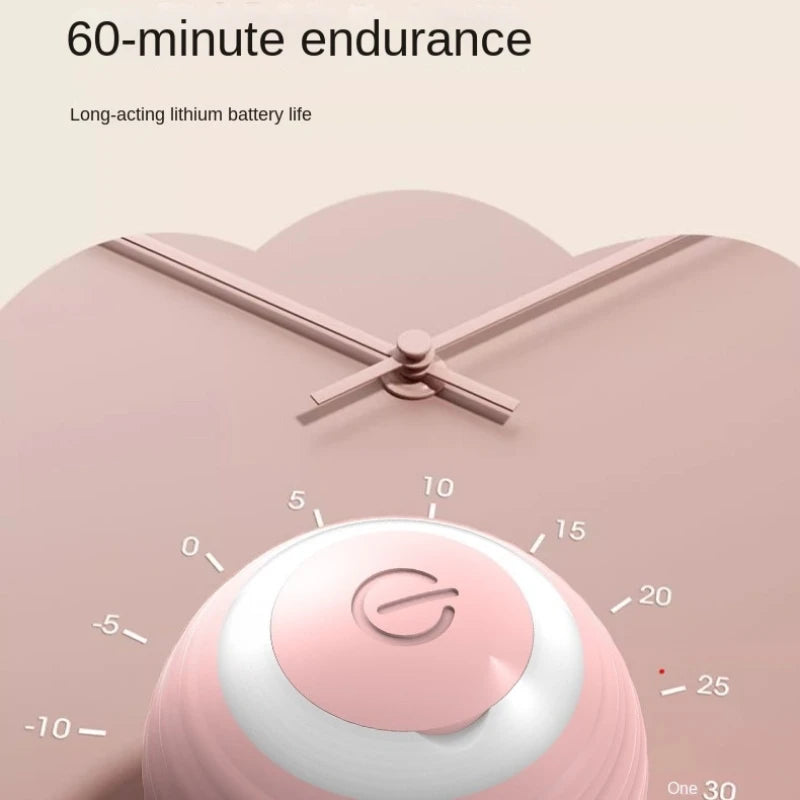 Interactive Rechargeable Rolling Cat Toy - Automatic Moving Electric Ball for Pets