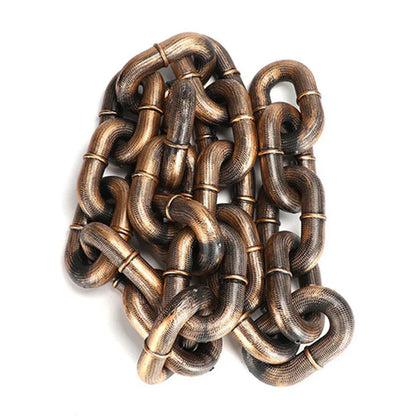 Portable Pet Plastic Dog Chain Lightweight Simulation Life-Like Multipurpose Dog Ropees for Large Medium Small Pet Accessories
