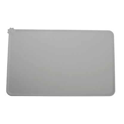 Silicone Waterproof Pet Feeding Mat for Dogs and Cats - Portable Outdoor Food and Water Bowl Pad