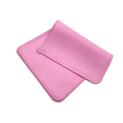 Silicone Waterproof Pet Feeding Mat for Dogs and Cats - Portable Outdoor Food and Water Bowl Pad