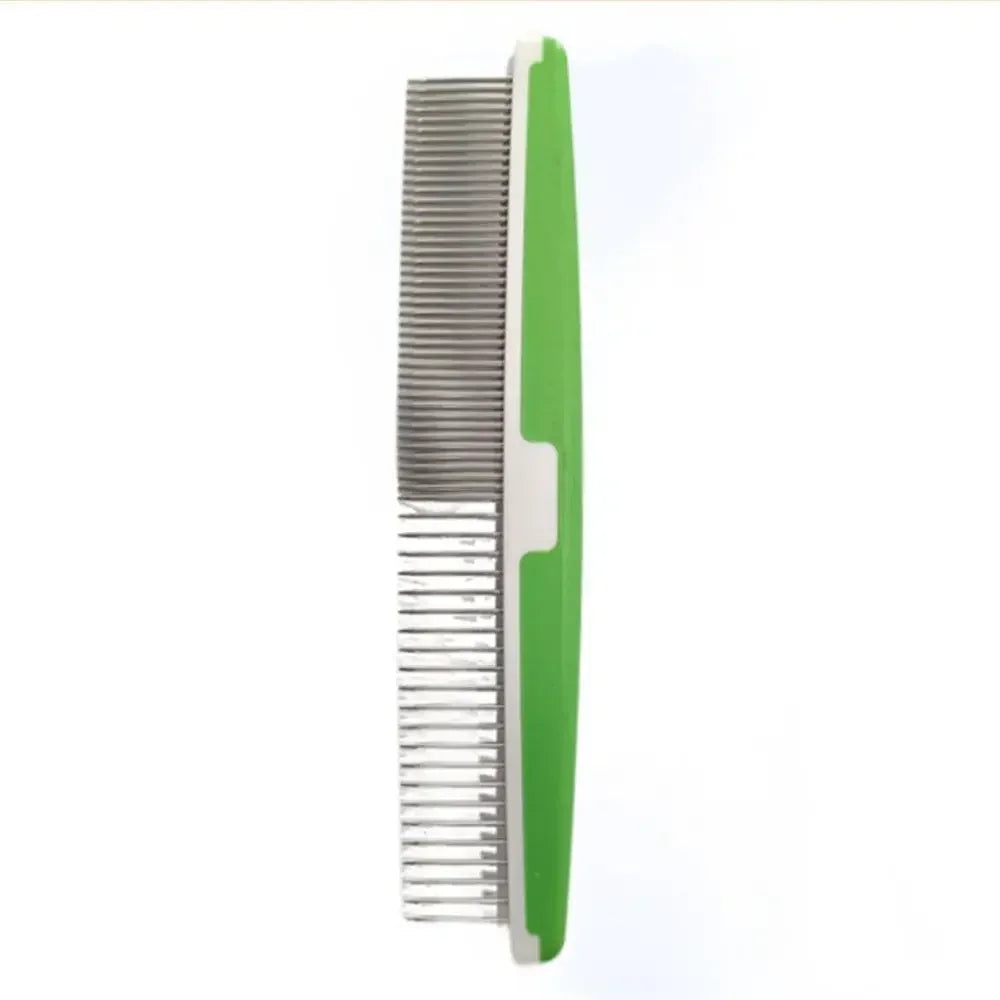 Professional Pet Hair Shedding Comb for Dogs and Cats - Long Hair Grooming Brush and Indoor Cleaning Tool