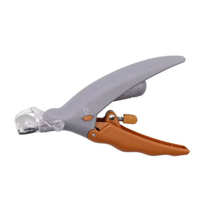 Professional Pet Nail Clipper with LED Light - Multifunctional Grooming Tool for Dogs and Cats