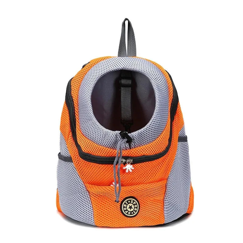 Pet Dog Transport Backpack - Breathable Carrier for Small Dogs and Puppies, Ideal for Travel