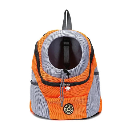Pet Dog Transport Backpack - Breathable Carrier for Small Dogs and Puppies, Ideal for Travel