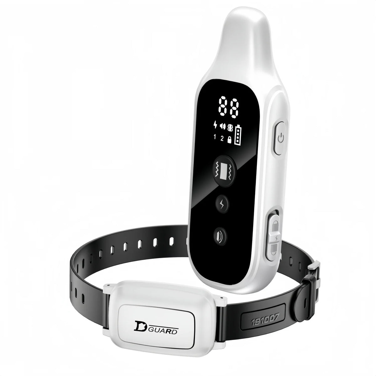 800mm Remote-Controlled Cat Training Collar with Shock Function and Meowing Prevention