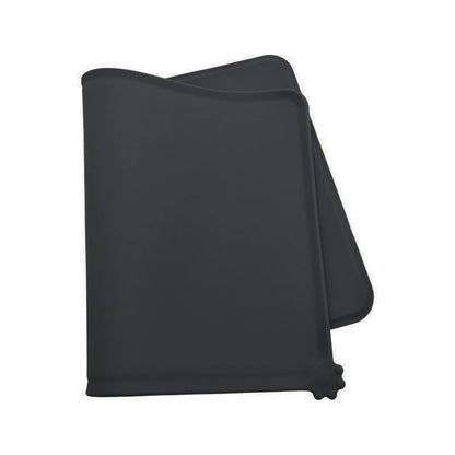 Silicone Waterproof Pet Feeding Mat for Dogs and Cats - Portable Outdoor Food and Water Bowl Pad