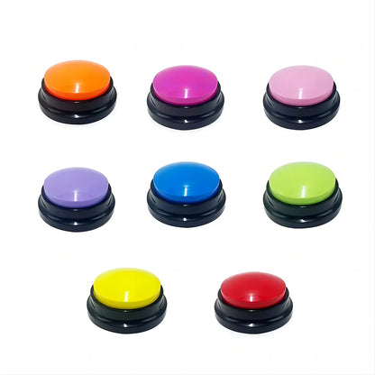 Recordable Dog Communication Buttons - Portable Talking Toys for Pets