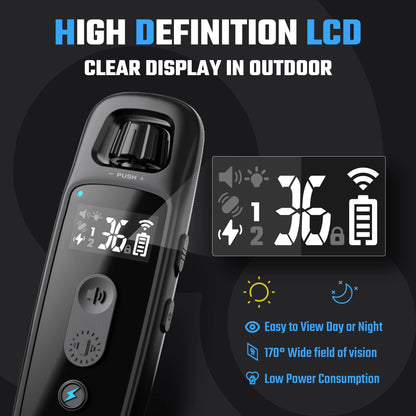 T30 Electric Dog Training Collar with Shock Function for Large Breeds, 3300Ft Range, No Barking Control Accessories