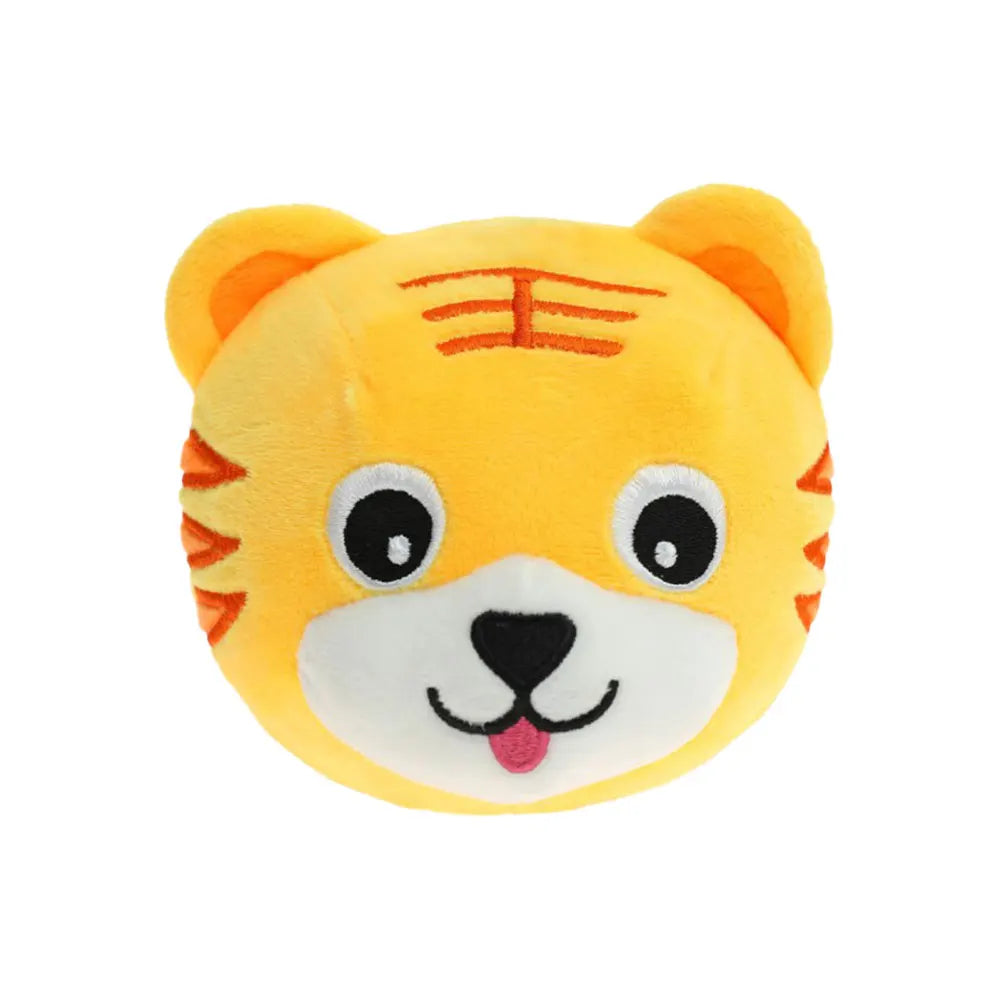 Interactive Plush Puppy Ball Toy with Singing Feature and Squeaker for Chewing and Play