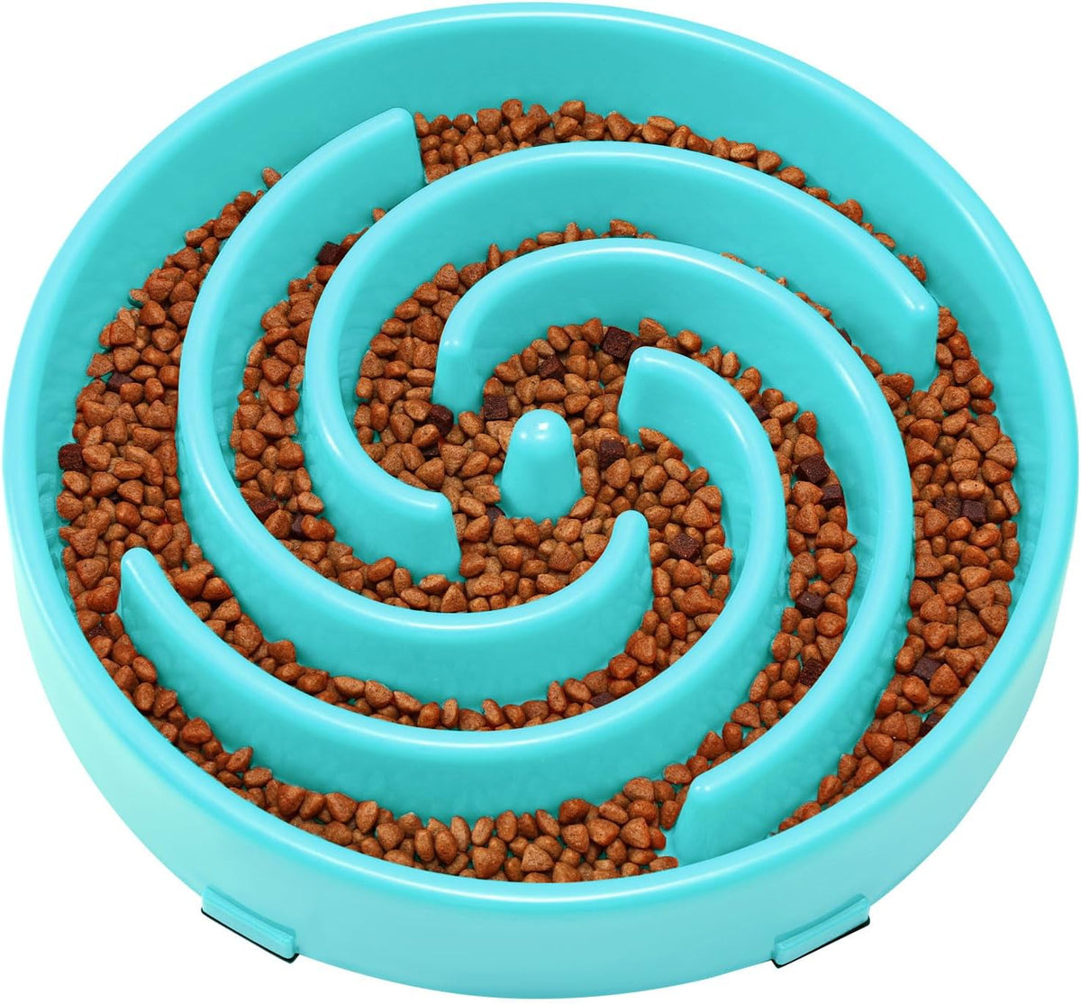 Slow Feeder Bowl for Large and Medium Dogs - Anti-Gulping Design to Prevent Bloat and Choking