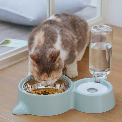 Automatic Pet Water and Food Fountain Bowl for Cats and Dogs