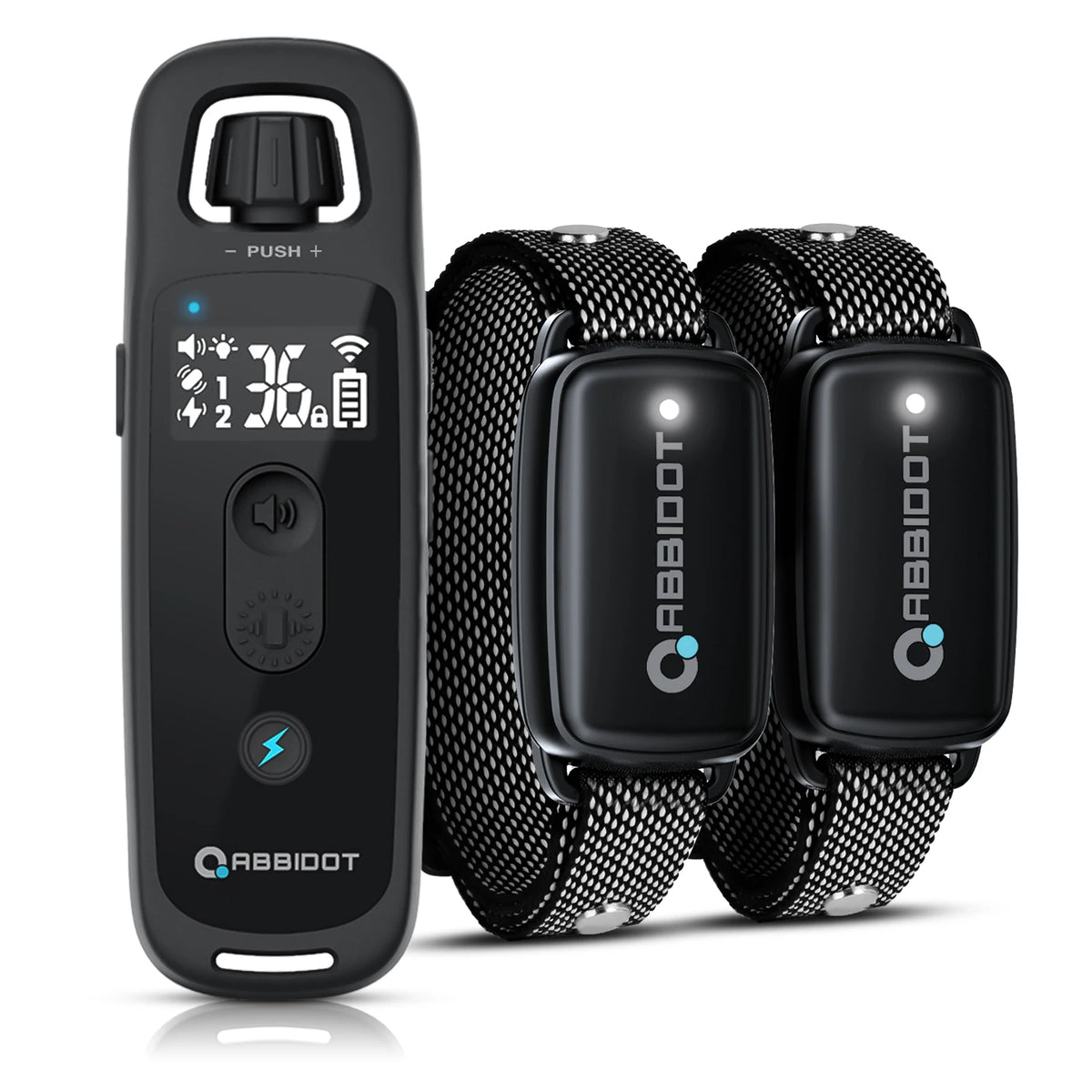 T30 Electric Dog Training Collar with Shock Function for Large Breeds, 3300Ft Range, No Barking Control Accessories